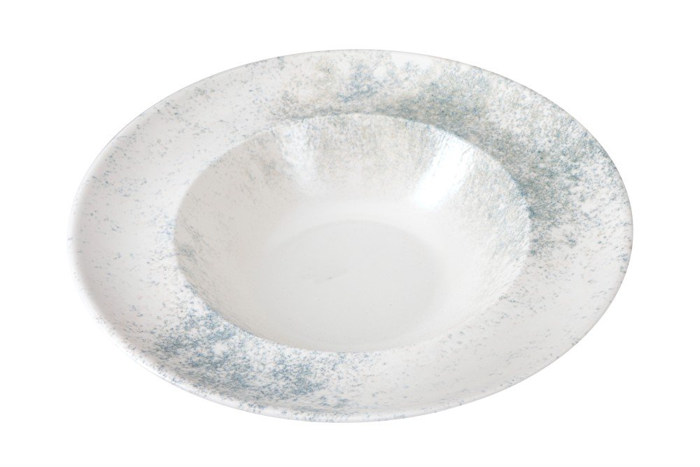 Lėkštė gili PORLAND PIOLI, porcelianas, skersmuo 26 cm, baltos ir mėlynos sp.