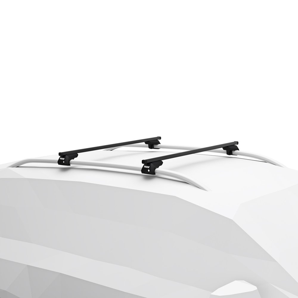 Automobilio stogo skersiniai THULE SmartRack XT, 2 vnt, metaliniai, ilgis 135 cm, atlaikomas svoris 100 kg