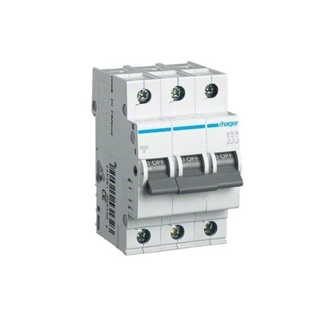 Automatinis išjungiklis HAGER MC340A   , 3P, 40 A, 6 kA, C