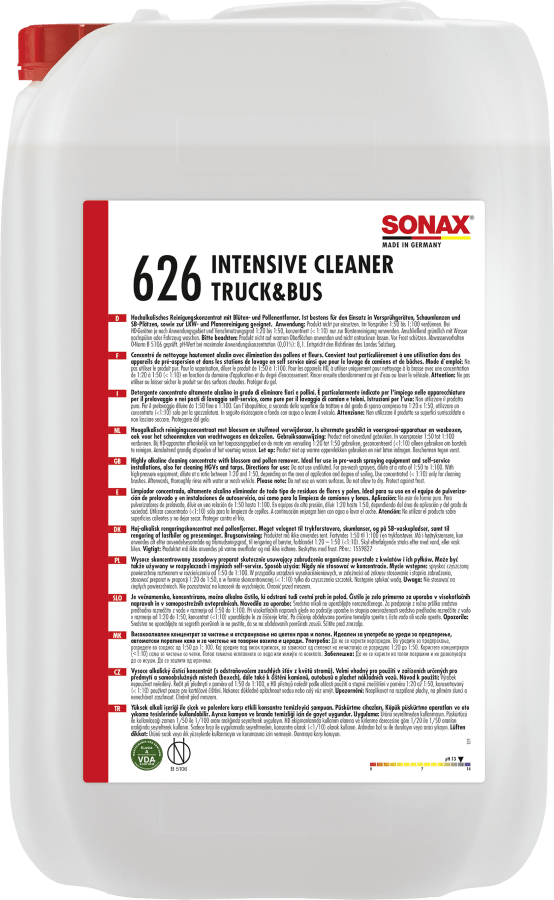 Purvo tirpiklis SONAX "Truck+Bus", 25 L