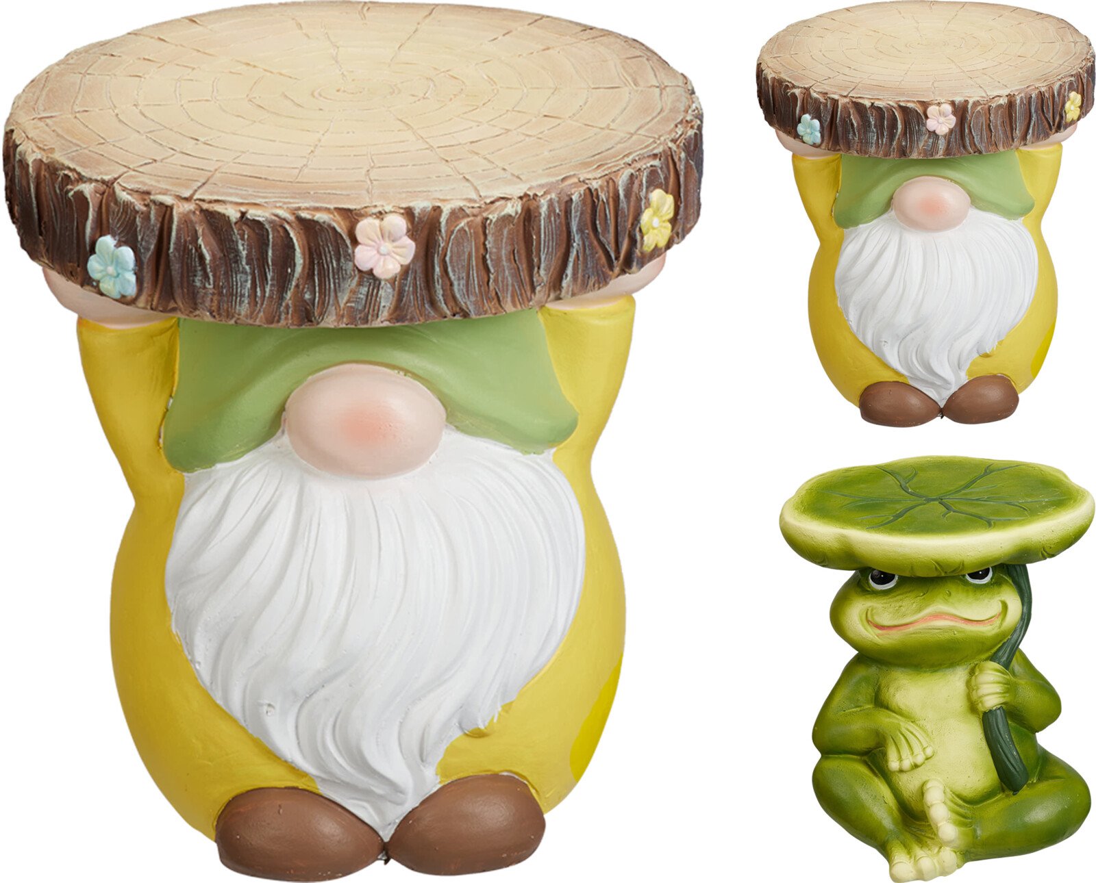 Sodo dekoracija Sodo gyvūnai, vazono stovas, įvairių sp., 2 skirtingų dizainų, 28 x 28 x 30,5 cm.