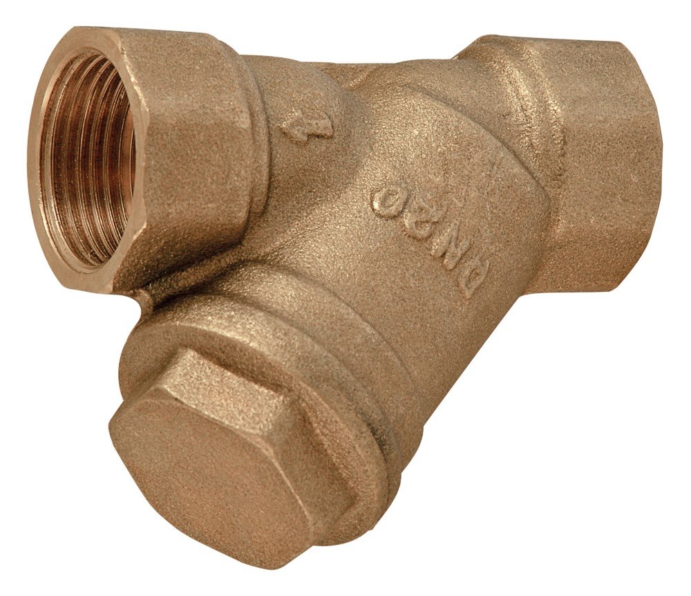 Filtras-purvarinkis FERRO F04, 1 1/4", žalvarinis, PN10, F04