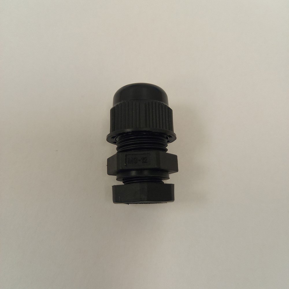 Kabelio sandariklis SHCET Mg12, IP67, juodos spalvos, 02231
