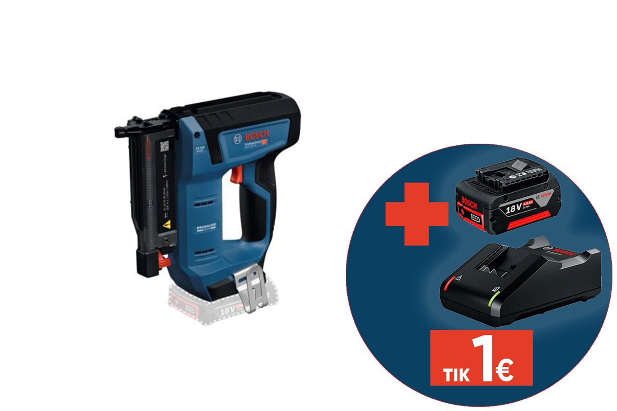 Akumuliatorinis kabių kalimo įrankis BOSCH Professional GNH 18V-35 SOLO, 1,7 kg, 1 18 V, be akumuliatoriaus ir kroviklio, 0601482700