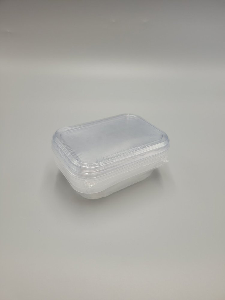 Šaldymo indeliai su dangteliu, 5 vnt., skaidrūs, 350 ml