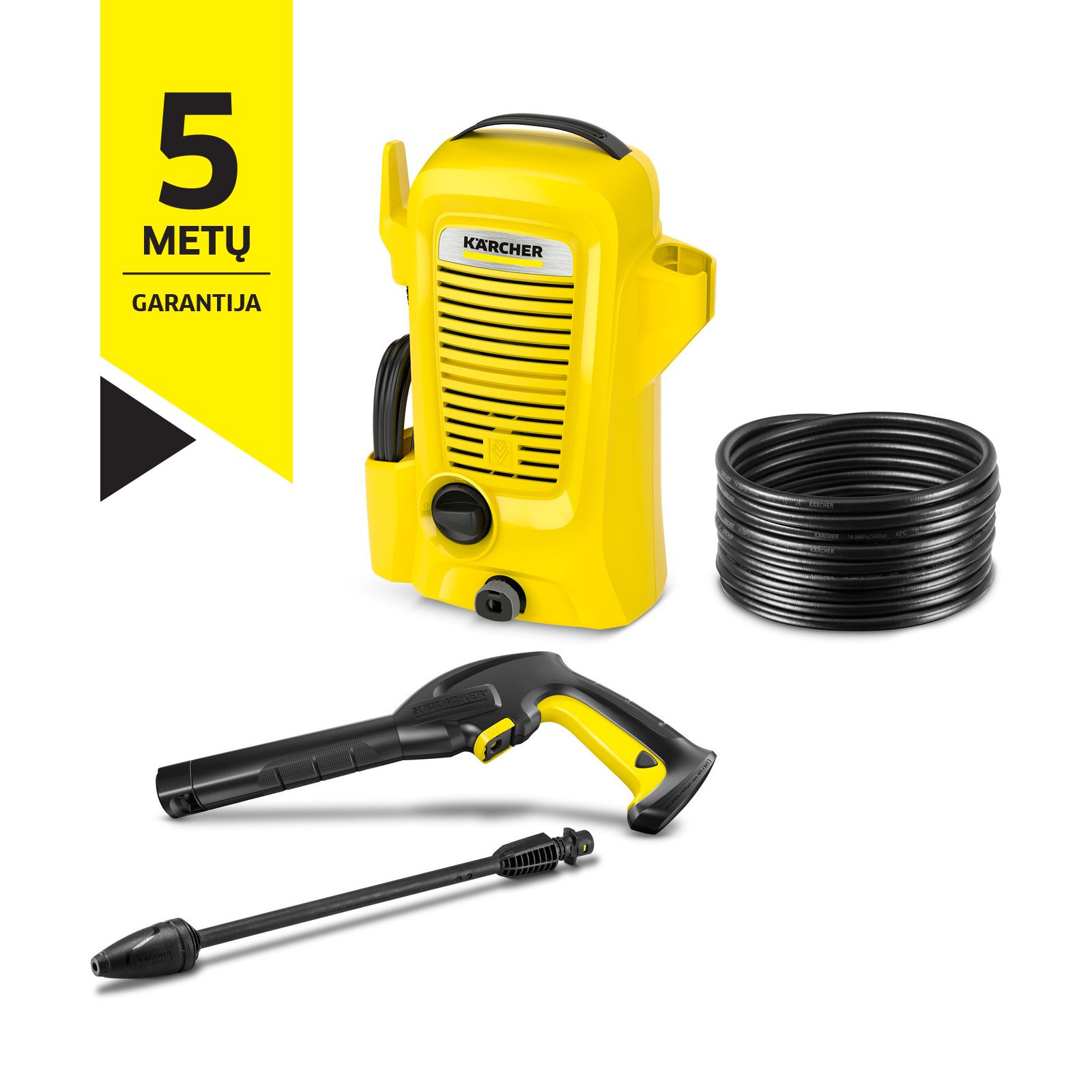 Aukšto slėgio plovykla KARCHER K 2 Universal, 1.673-000.0