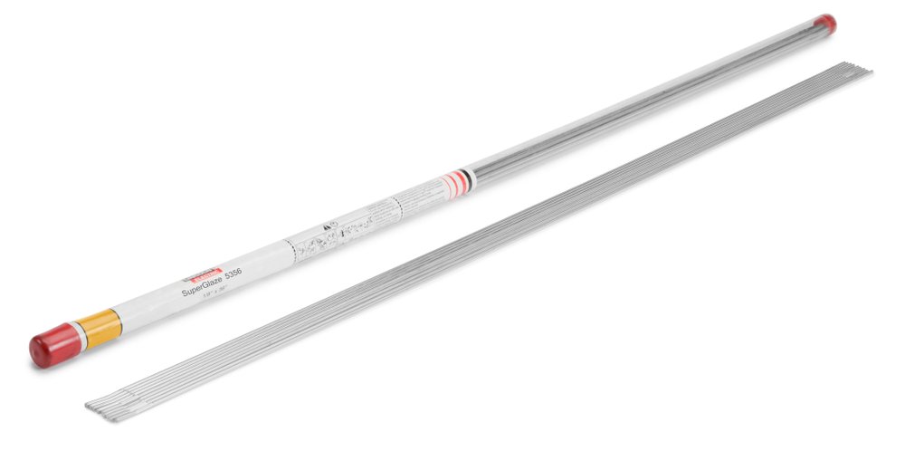 TIG suvirinimo viela LINCOLN ELECTRIC SUPERGLAZE 5356, 2,4x1000mm, 5kg