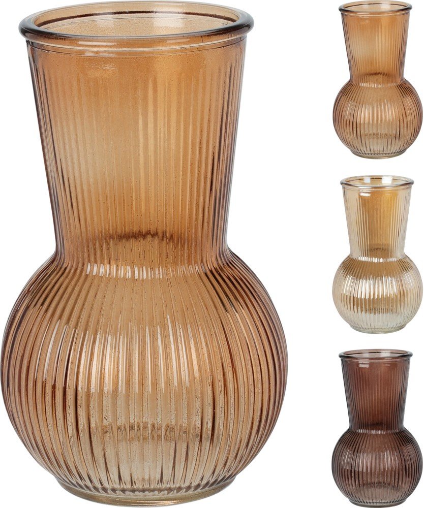 Vaza, 11,5 x 11,5 x 20 cm, 3 skirtingos sp.