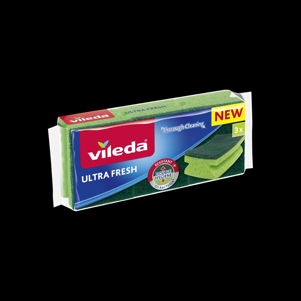 Kempinė VILEDA Ultra Fresh, 3 vnt.