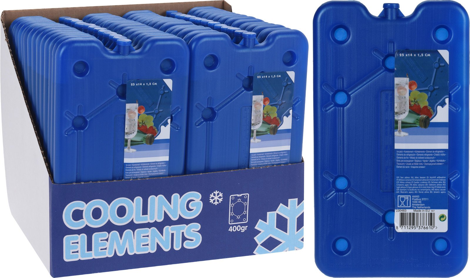 Šaldymo elementas, 400 ml.