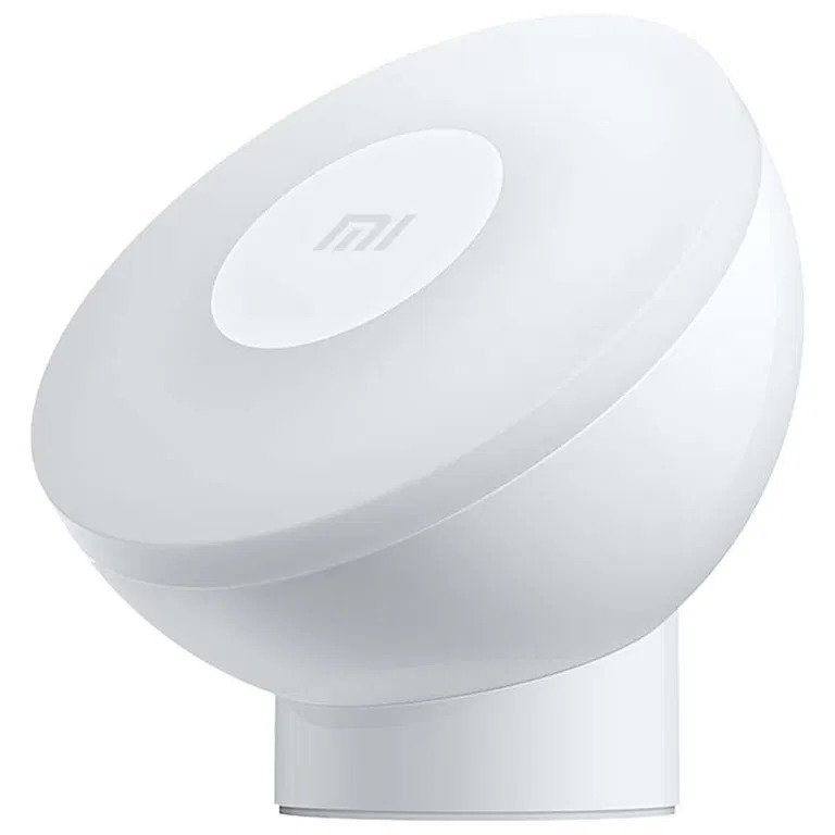 Išmanioji LED lempa XIAOMI Mi 2, judesiu aktyvuojama naktinė šviesa, 2800 K, judesio daviklis, magnetinė, baltos sp., BHR5278GL