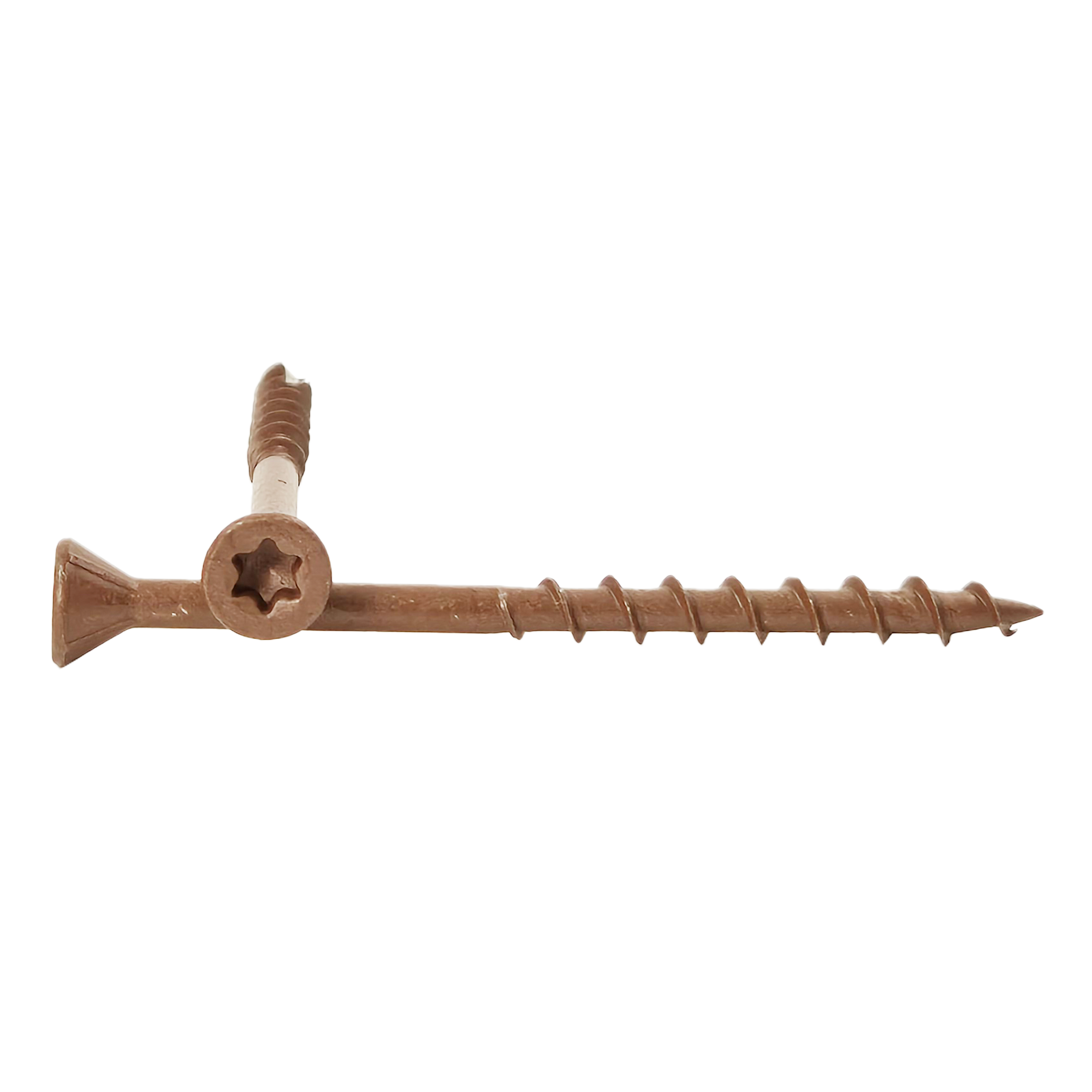Terasiniai medsraigčiai ROBUS, 4,2 x 55 /28 mm, antikorozinis padengimas C4, rudos sp., 250 vnt., TORX20