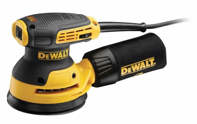 Elektrinis ekscentrinis šlifuoklis DEWALT DWE6423-QS, 125 mm, galia 280 W