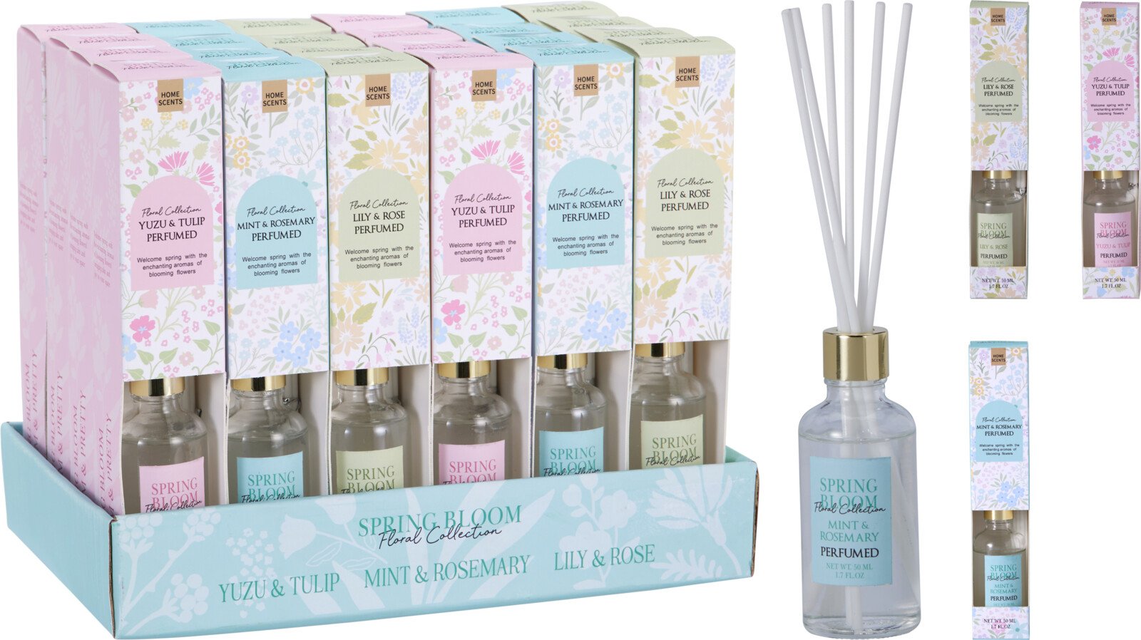 Namų kvapas, 50 ml, 3 skirtingi kvapai