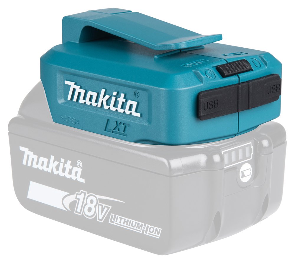 Akumuliatorių adapteris MAKITA Sebadp05, 18V -> USB (2X)