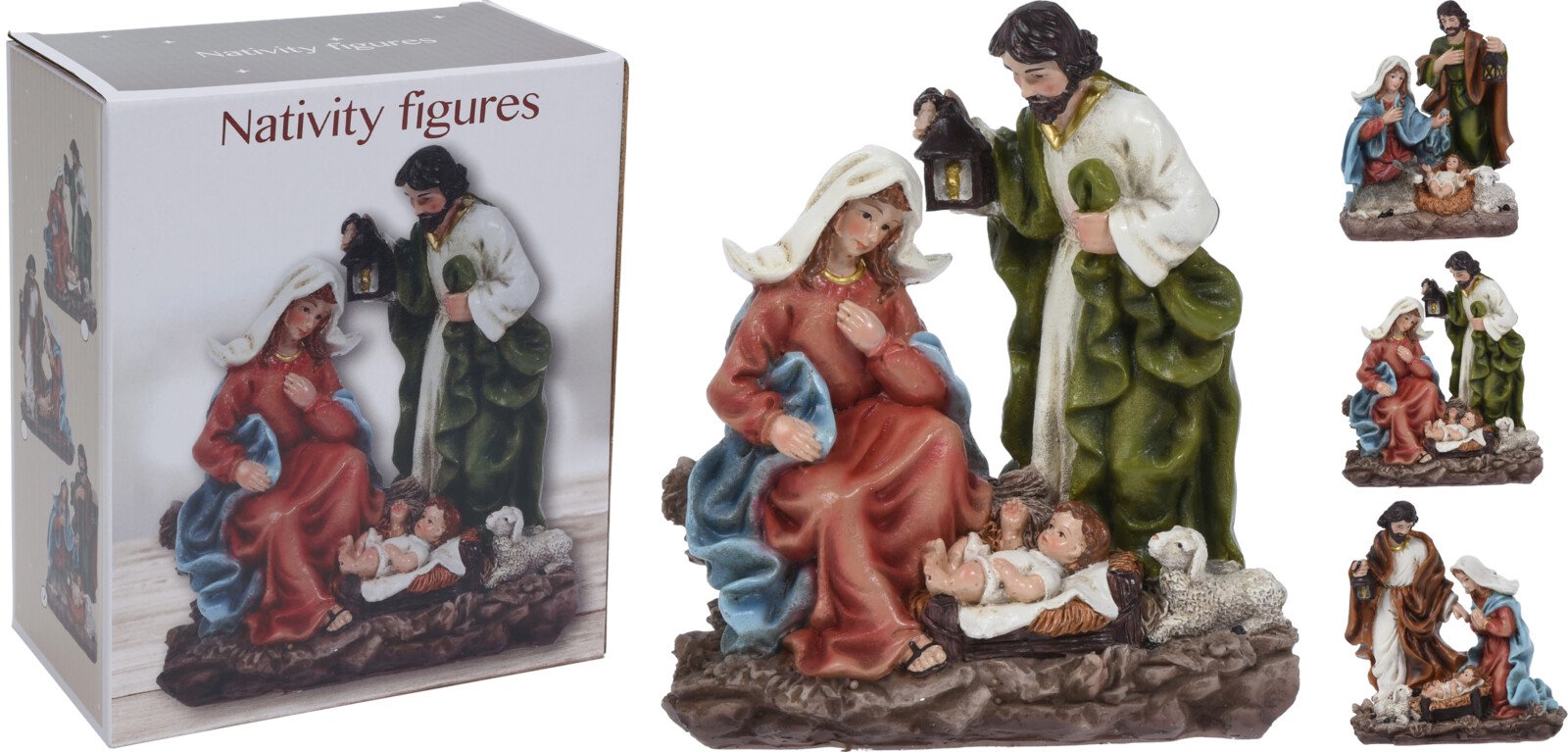 Statulėlė Prakartėlė, 3 skirtingi dizainai 17 x 7,5 x 19,5 cm