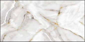 PVC sienų lipdukas WAKSLINE, CST057, Calacatta Brasil kvarcitas, 600x300x2 mm, pak 6 vnt.