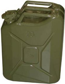 Kuro kanistras, metalinis, 5L