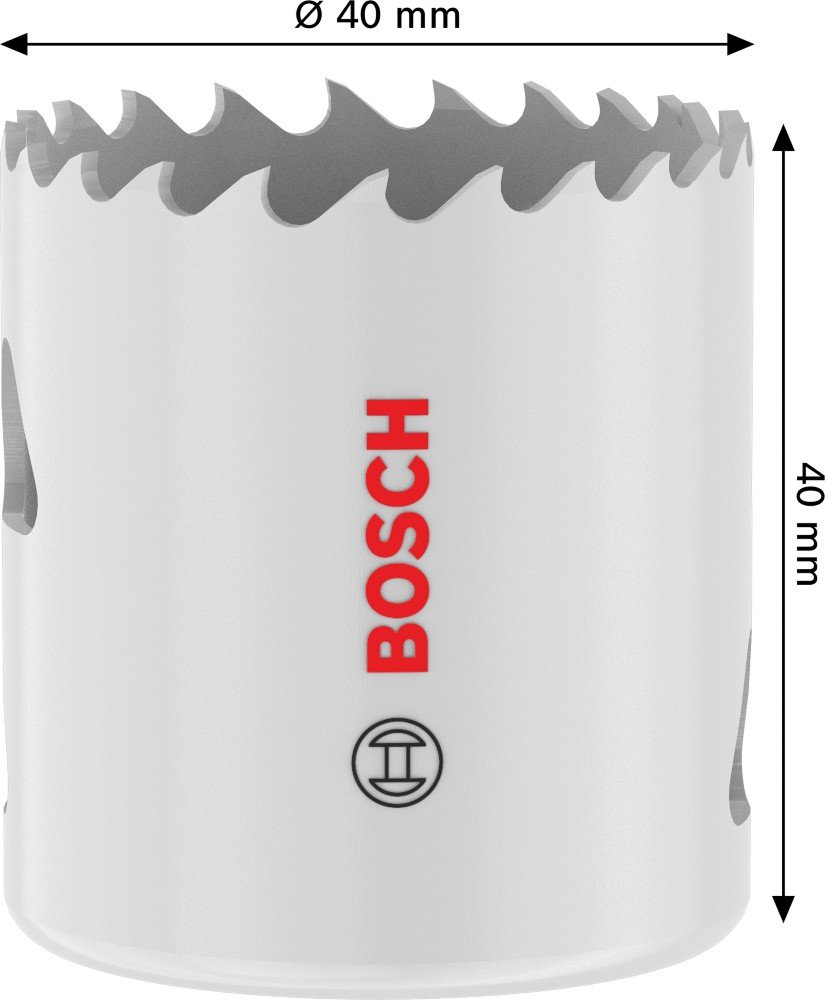 Bimetalinė gręžimo karūna BOSCH, 40 mm