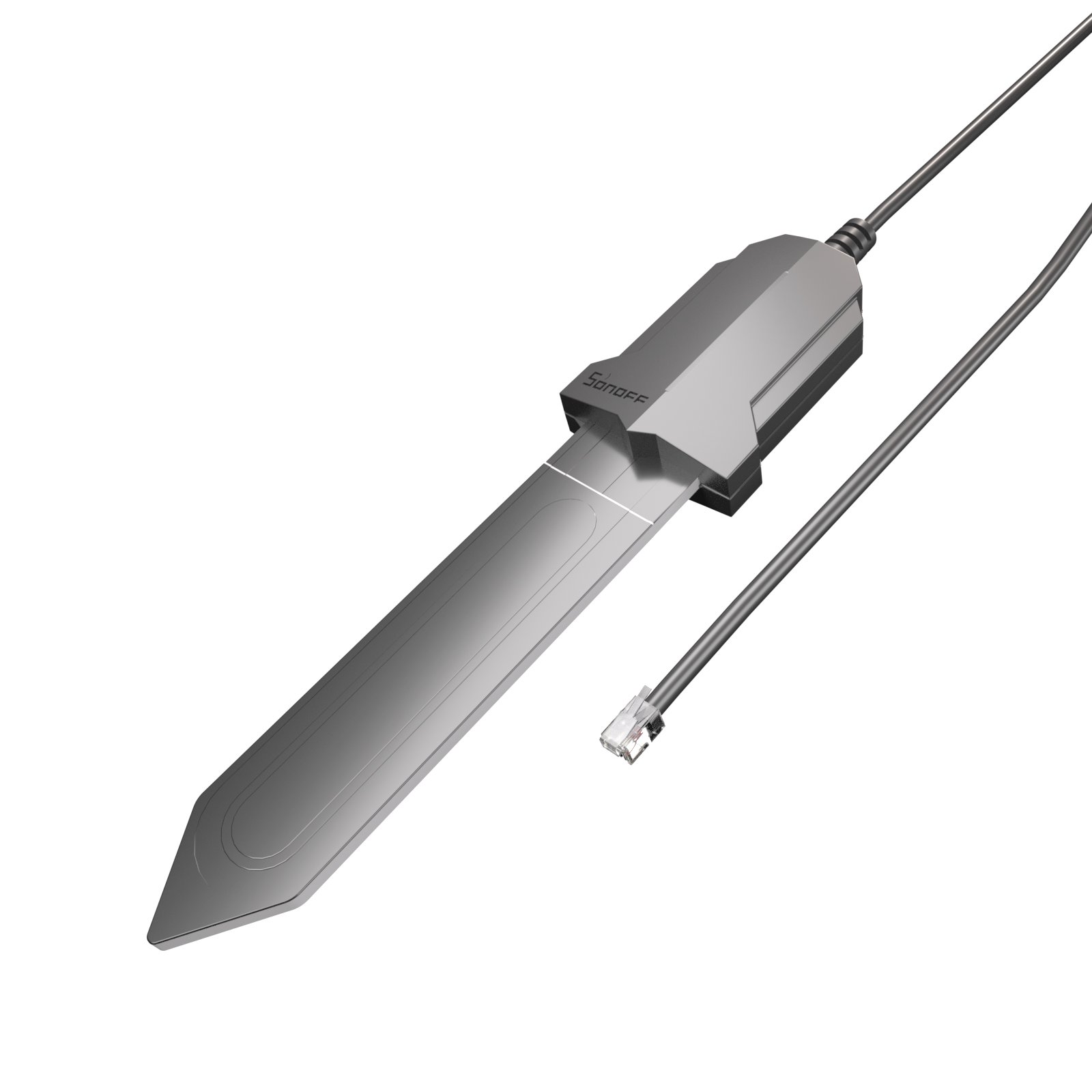 Išmanusis dirvožemio drėgmės jutiklis SONOFF Ms01, IP55, naudojamas su valdikliu SONOFF THR, kabelio ilgis 50 cm, darbinė temperatūra 0?~+60?