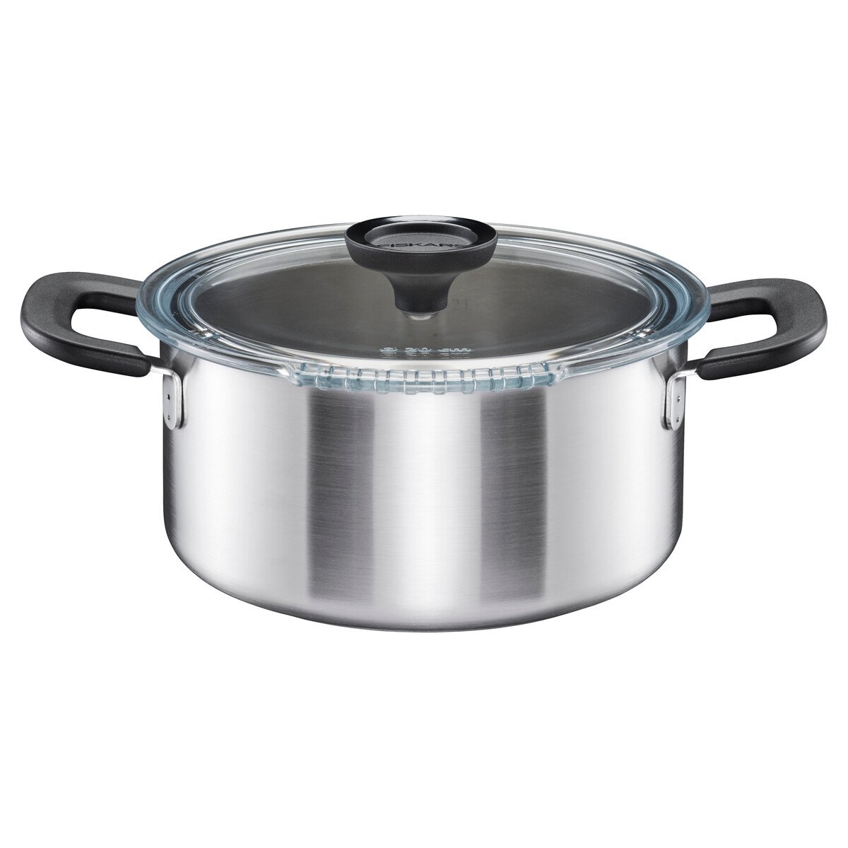 Puodas FISKARS FF, su dangčiu, 3 l