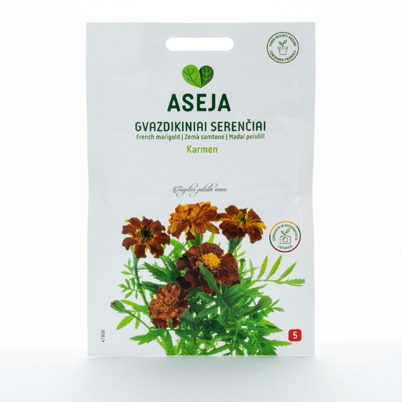 Gėlių sėklos, gvazdikiniai serenčiai Karmen, ASEJA, 1gr, 47800(5)