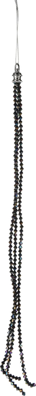 Eglutės žaisliukas Karoliukai, juodos sp., 47 cm