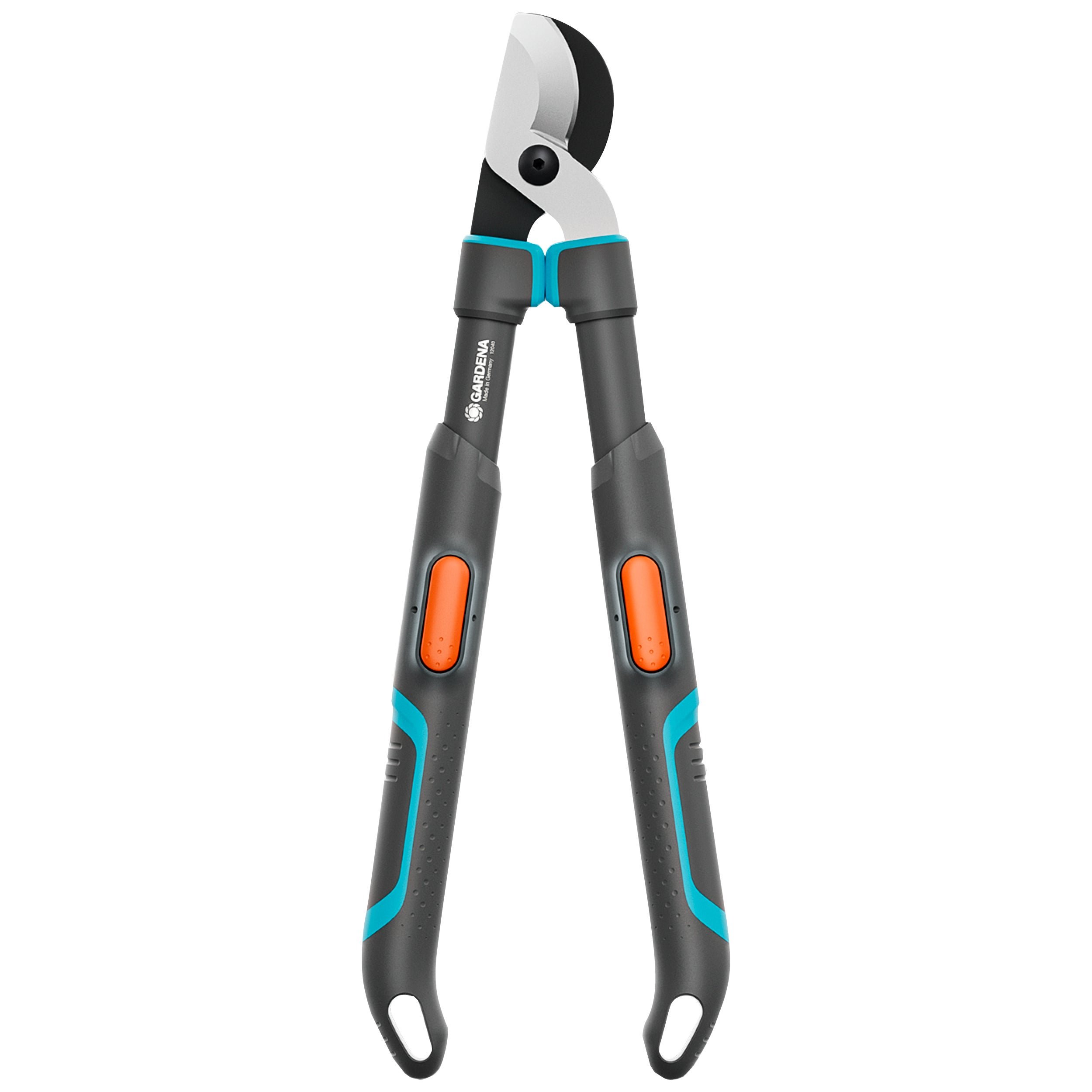Genėjimo žirklės GARDENA Tele Cut Pro S, 50 mm, prasilenkiančiais ašmenimis, teleskopinės aliuminės 520-670 mm rankenos