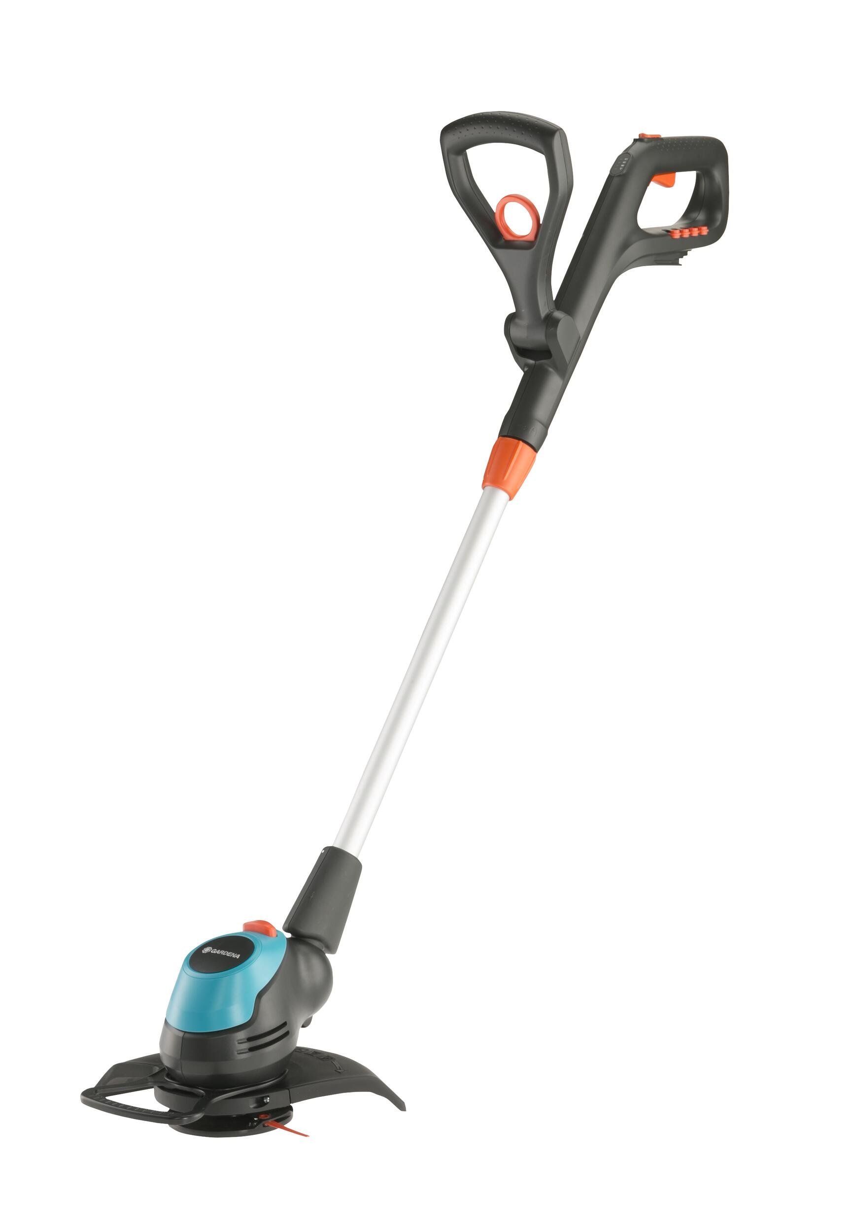 Akumuliatorinė žoliapjovė 23/18V P4A GARDENA Easycut, be baterijos, pjovimo plotis: 23 cm, telesk. kotas