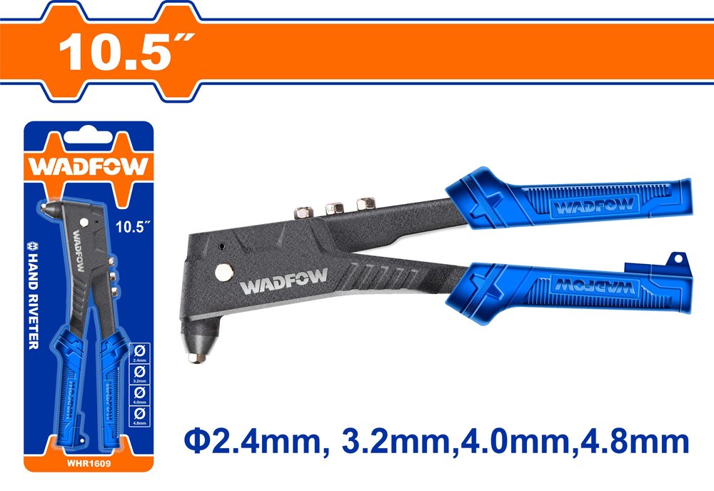 Kniediklis WADFOW, 10.5", 2,4-4,8 mm, WHR2610