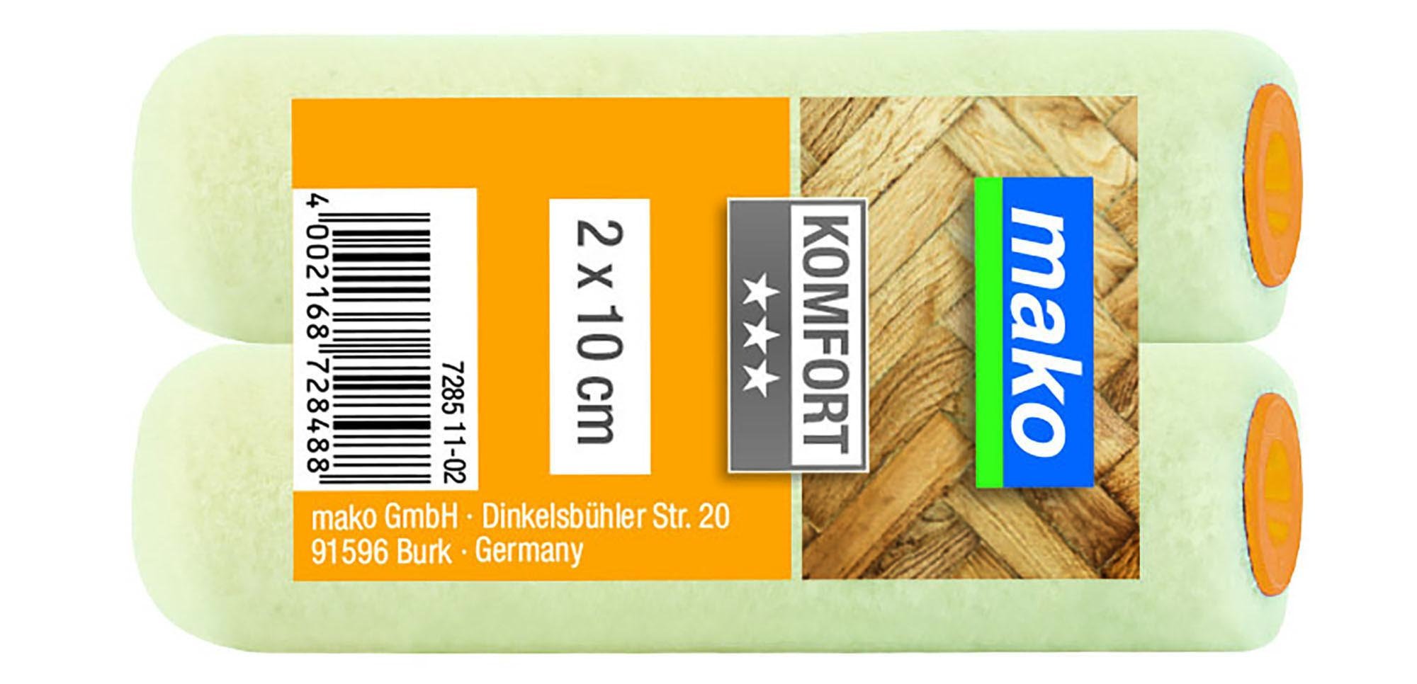 Volelis Velour, Ø15 mm/10 cm, skirtas alkidiniams dažams ir lakams