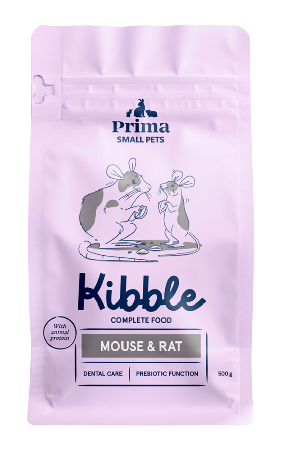Maistas pelėms ir žiurkėms PRIMASMALL PETS, visavertis, 500g