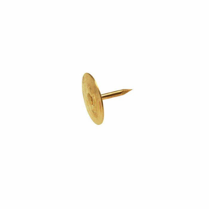 Dekoratyvinės vinys SUKI, 9 x 7 mm, žalvario sp., 200 vnt.