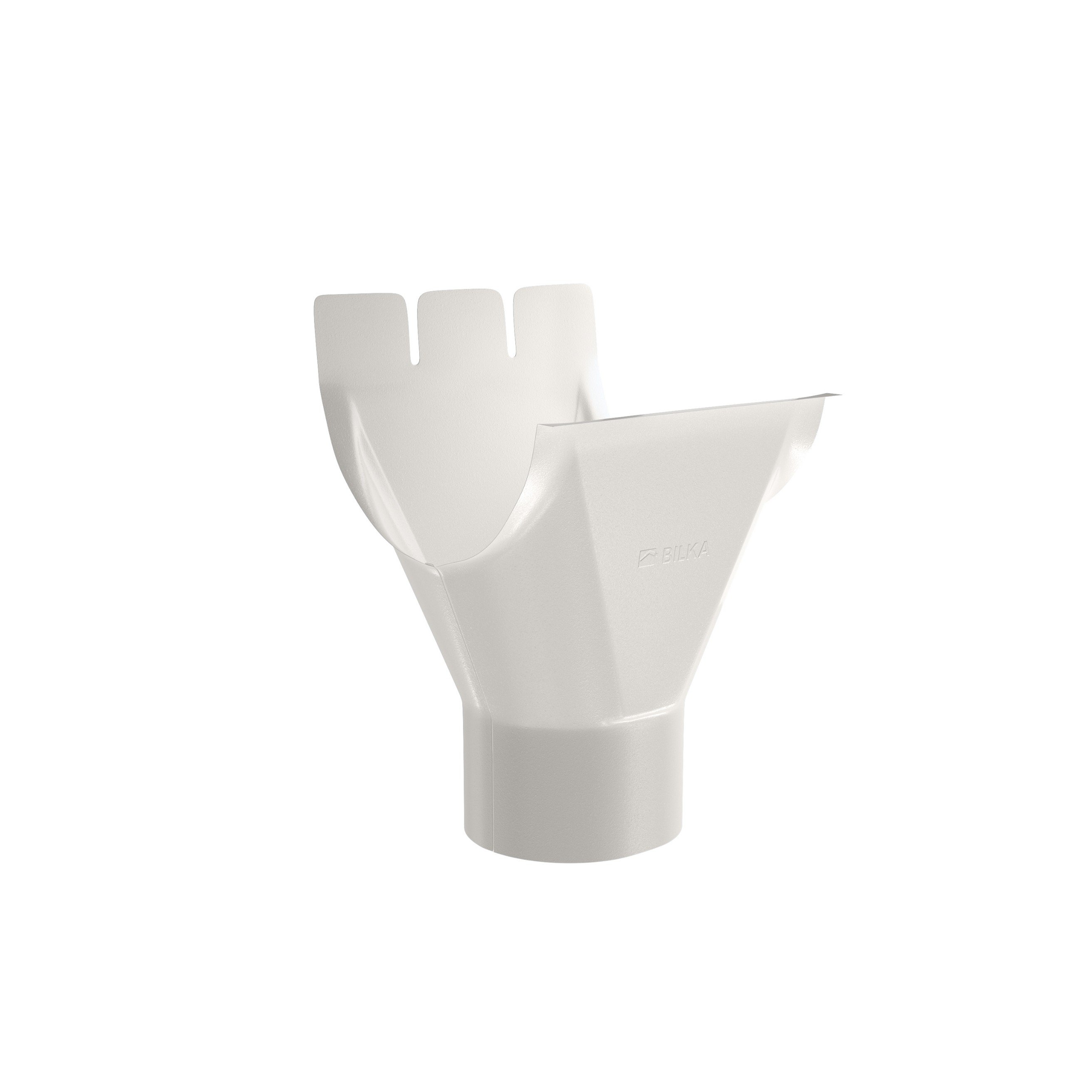 Nuolaja BILKA, skersmuo 150/100 mm, balta spalva, RAL9010