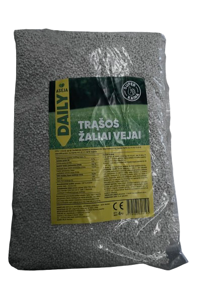 Vejos trąšos žaliai žolei ASEJA Daily, 4 kg