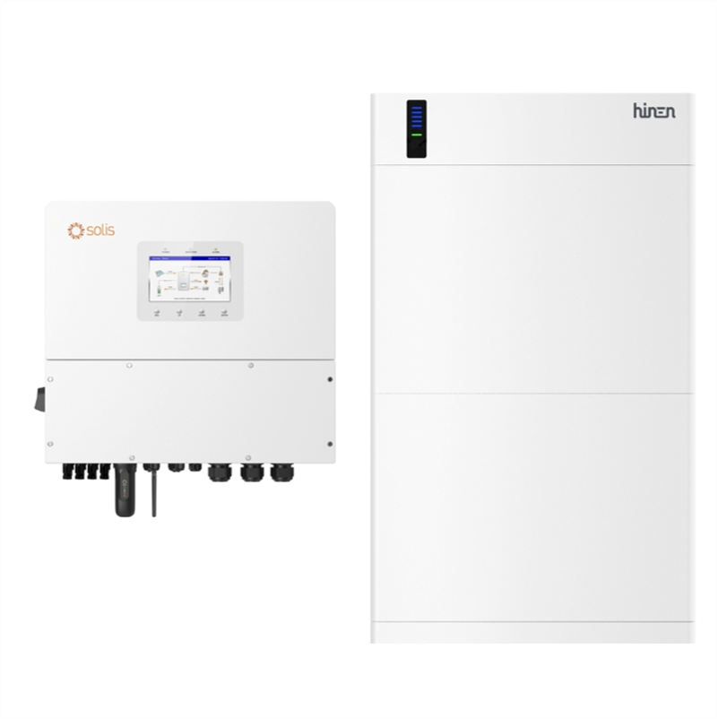 Saulės energijos kaupimo komplektas HINEN, 15,4kW +inverteris Solis 12kW