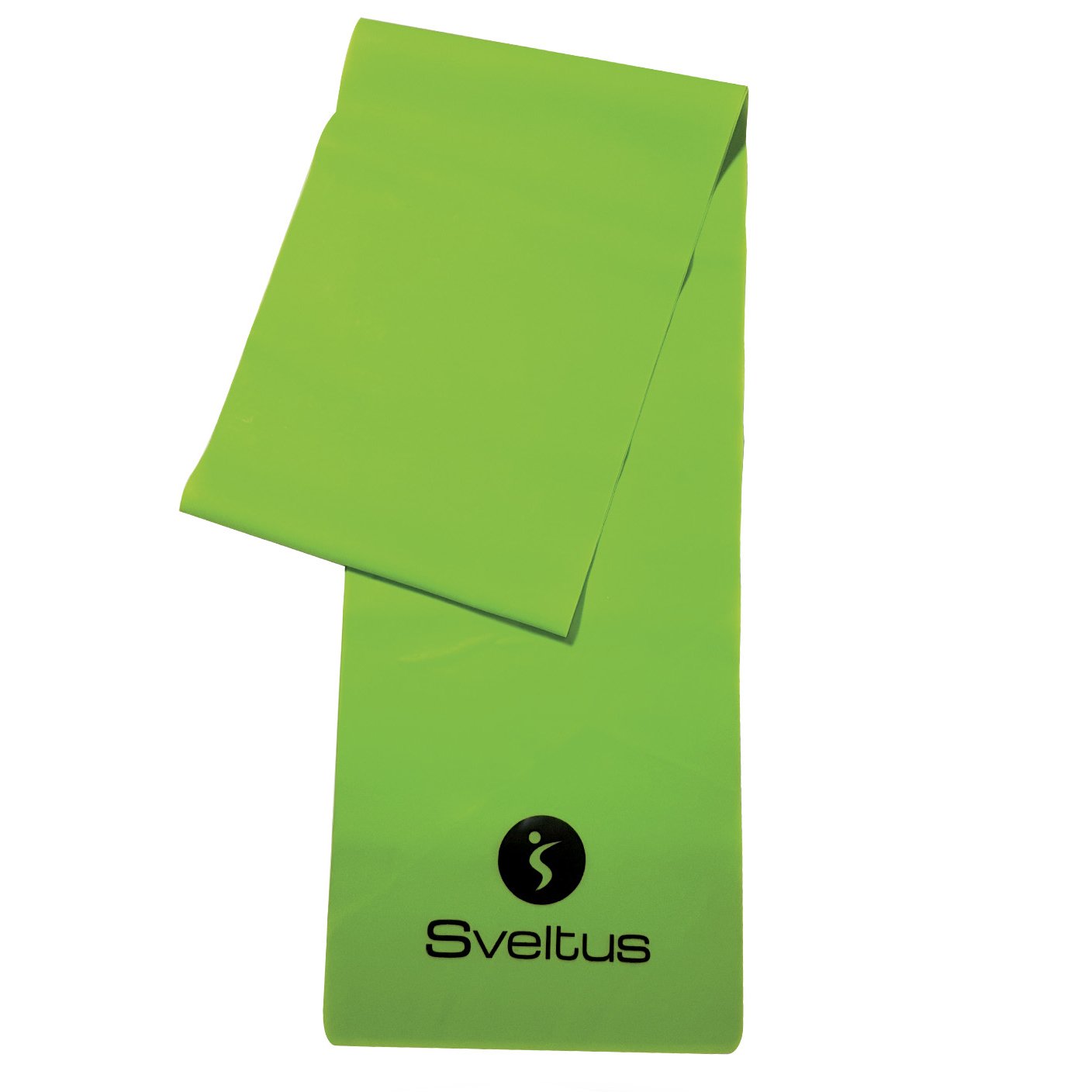 Juosta mankštai SVELTUS Latex , 15x120cm, vidutinė, žalios spalvos