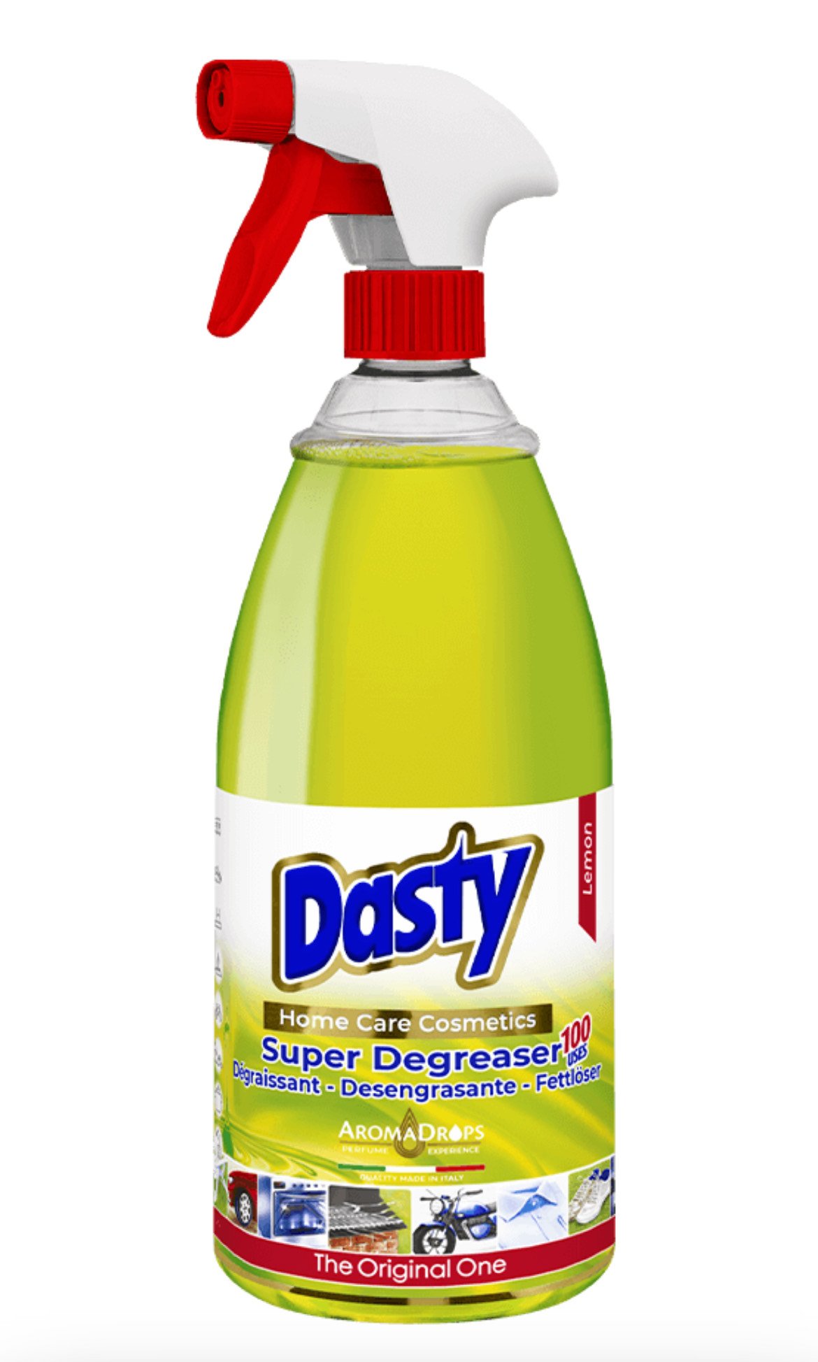 Užterštų ir riebaluotų paviršių valiklis DASTY, 1 l