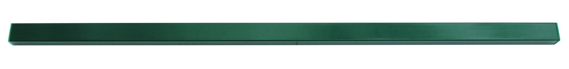 Stulpas tvoros segmentui HERVIN GARDEN, su dangteliu, 40x60 mm, h-2500 mm, Zn, žalias