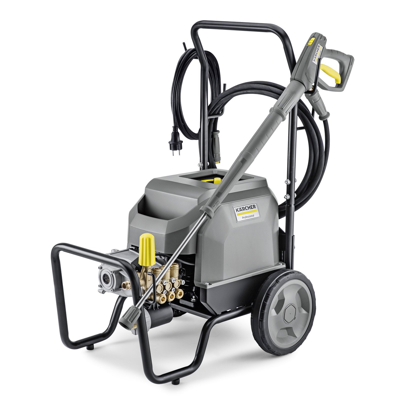 Aukšto slėgio plovykla KARCHER HD 6/15-4M Classic, slėgis iki 190 bar, vandens srautas 600 l/h, galia 3,4 kW, 1.367-900.0