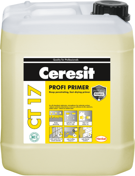 Giliai įsiskverbiantis gruntas CERESIT Ct17, 10 l