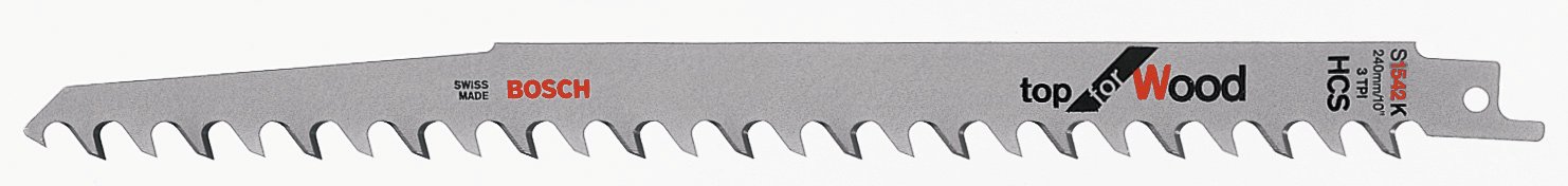Pjūklo geležtės BOSCH S 1542 K Top for Wood
