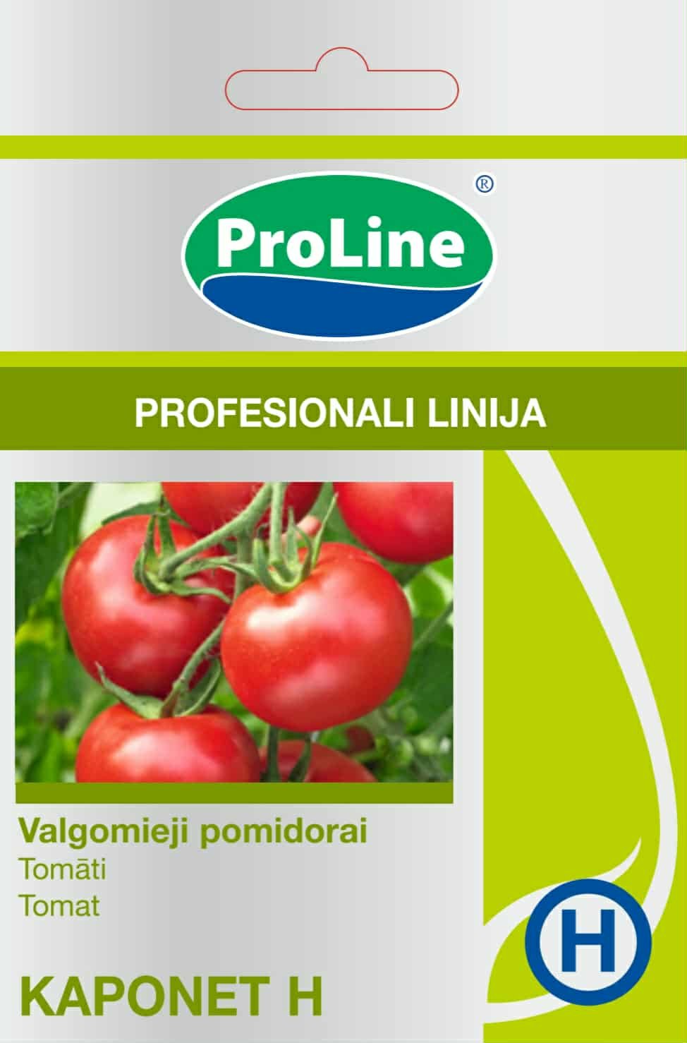 Daržovių sėklos, PROLINE pomidorai Kaponet H, labai ankstyvi, 8 s., H