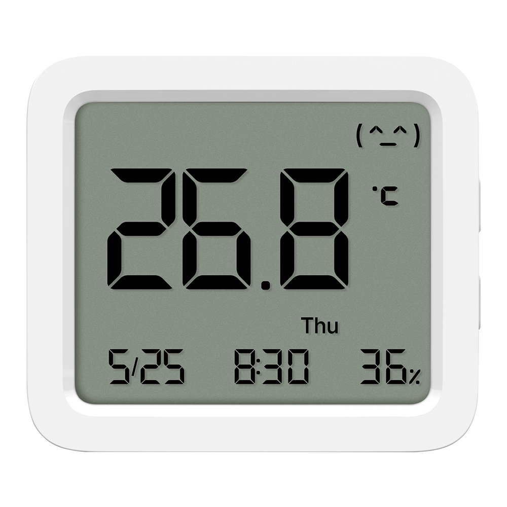 Išmanusis valdiklis su temperatūros bei drėgmės steb. XIAOMI Mi 3, naudojamas per Mi Home programėlę, baltos sp., BHR9041GL