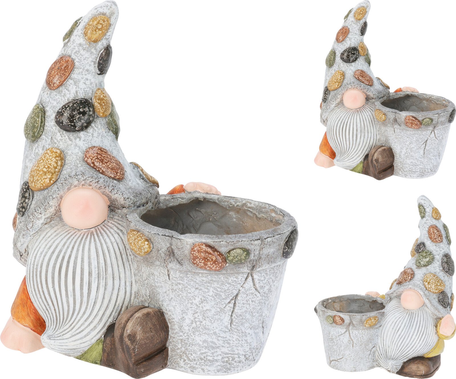 Keraminis lauko vazonas NYKŠTUKAS, 2 skirtingi dizainai