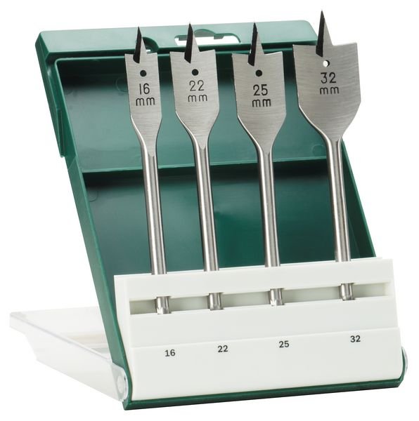 Plunksninių grąžtų rinkinys medžiui BOSCH, 16, 22, 25, 32 mm