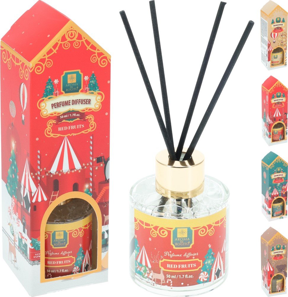 Kalėdinis namų kvapas, 50 ml, 4 skirtingi kvapai