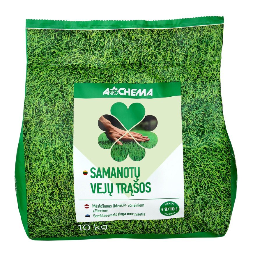 Samanotų vejų trąšos AGROCHEMA, 10 kg