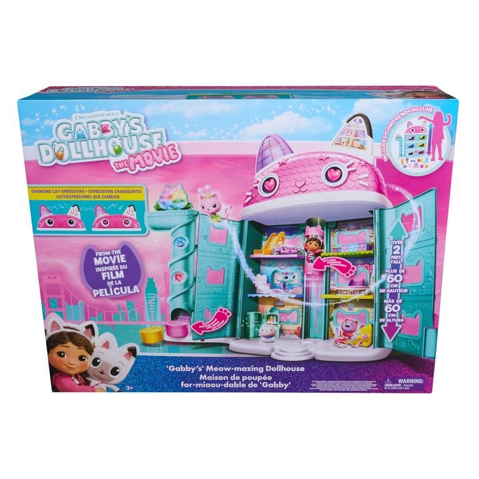 Rinkinys GABBY'S DOLLHOUSE Namelis, 60cm aukščio