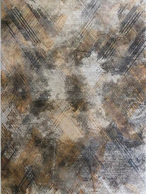 Kilimas RICCO Luxess, 140 x 190 cm, smėlio spalvos (9103), 100% poliesteris 6 mm, 20B-2B1419